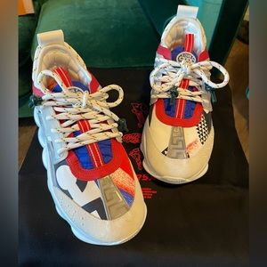 Versace Chain Reaction Sneakers Size 38.5